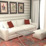 progetto arredo soggiorno